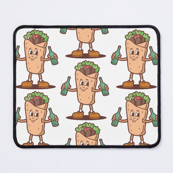 Item preview, kebab mascot beer designed and sold by anggapajar.