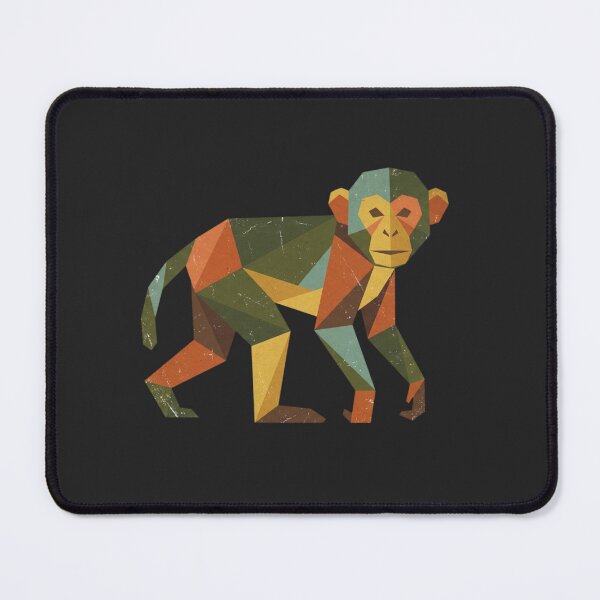 Item preview, Minimalist Geometric Chimpanzee – Abstract Primate T-Shirt for Design Students designed and sold by bsbd-action.
