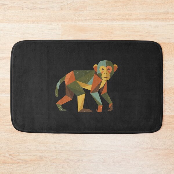 Item preview, Minimalist Geometric Chimpanzee – Abstract Primate T-Shirt for Design Students designed and sold by bsbd-action.