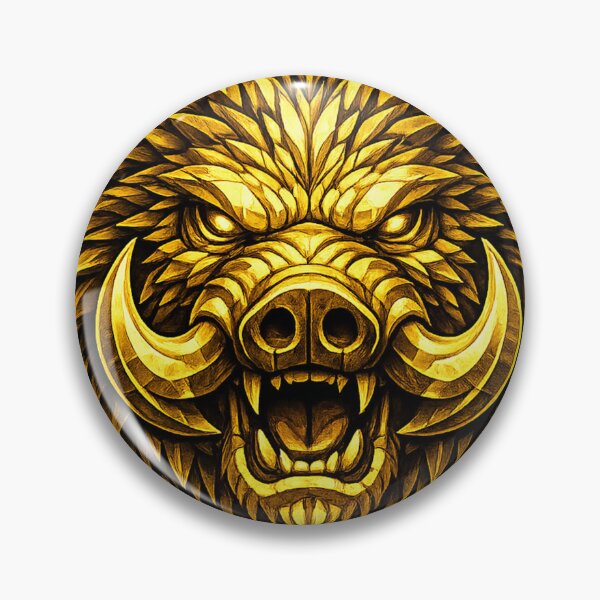 Item preview, Golden Boar — Unstoppable Charge designed and sold by DreamMachine69.