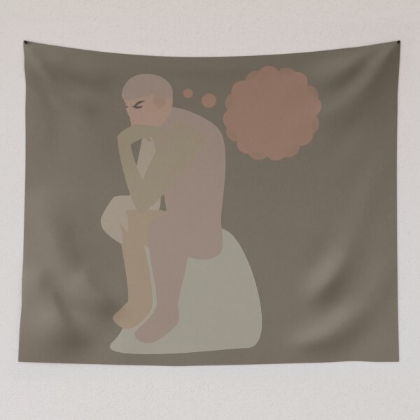 Item preview, The Thinker designed and sold by ROSE ANN BANILAR.