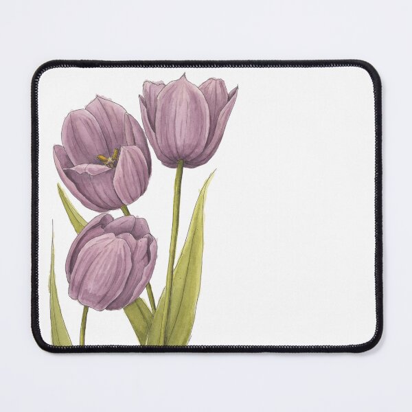 Item preview, Purple Tulip Flowers designed and sold by NaughtyFlorals.