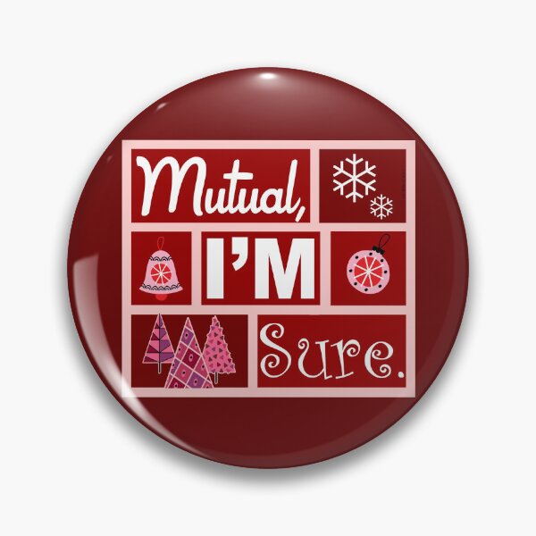 Item preview, Mutual I'm Sure Red designed and sold by Normbot2000.