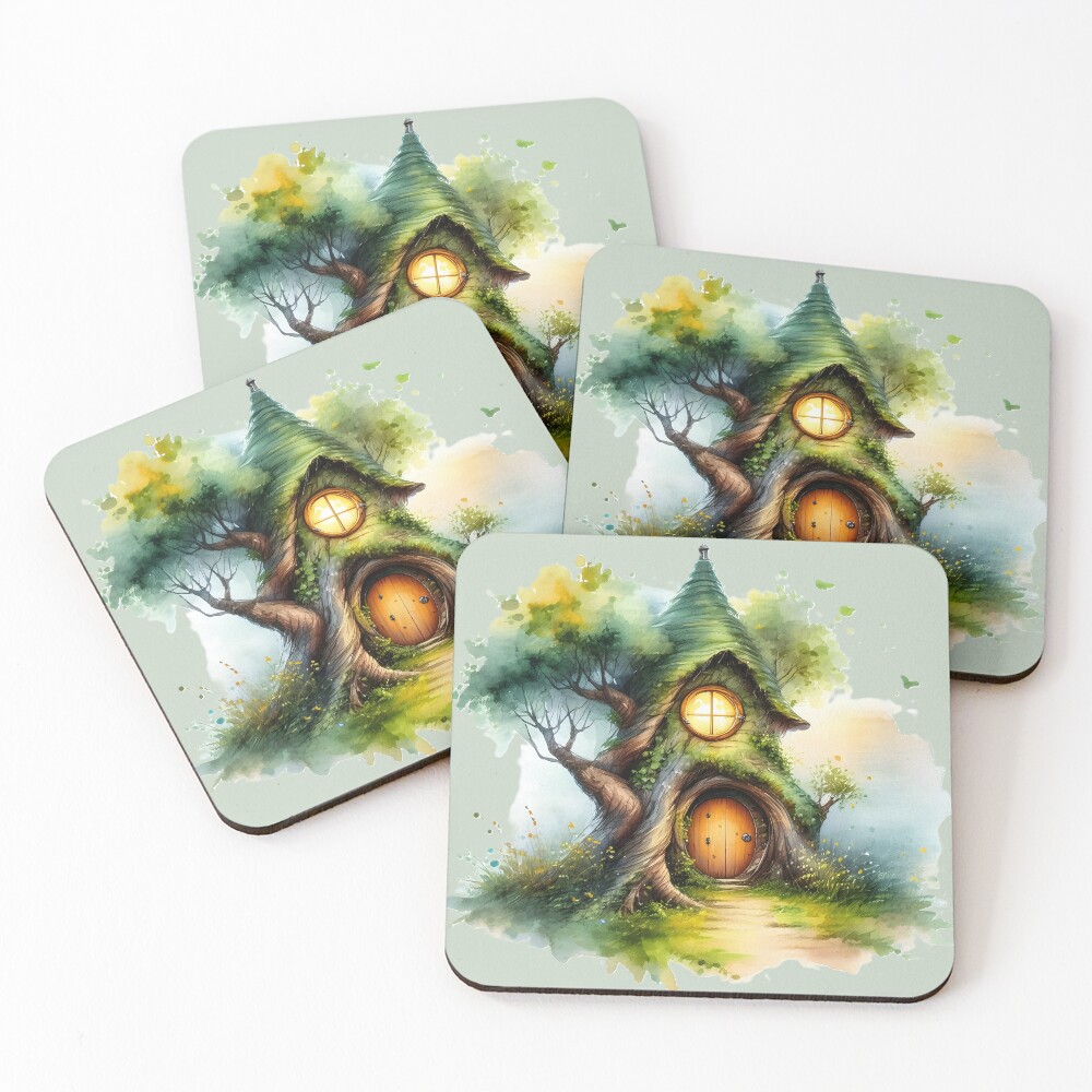 Item preview, Coasters (Set of 4) designed and sold by CalmersionLife.