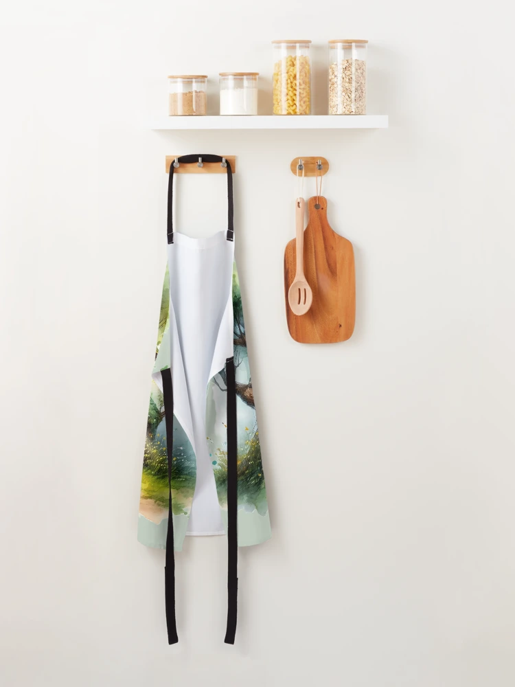 Thumbnail 2 of 6, Apron, Tree Home designed and sold by Calmersion Life.