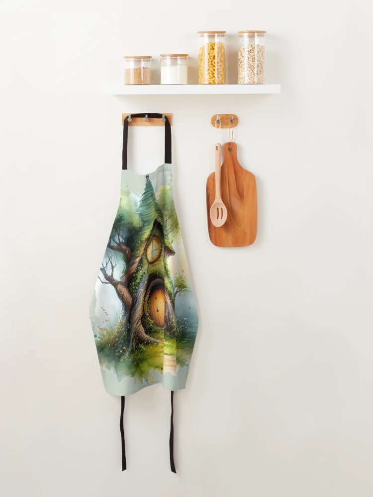 Thumbnail 4 of 6, Apron, Tree Home designed and sold by Calmersion Life.