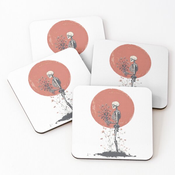 Item preview, Skeleton Holding Flowers  designed and sold by Keelan Mcdowall.