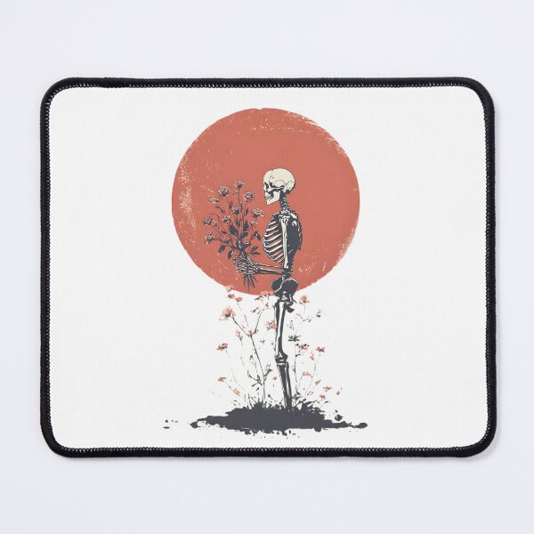 Item preview, Skeleton Holding Flowers designed and sold by Keelan Mcdowall.