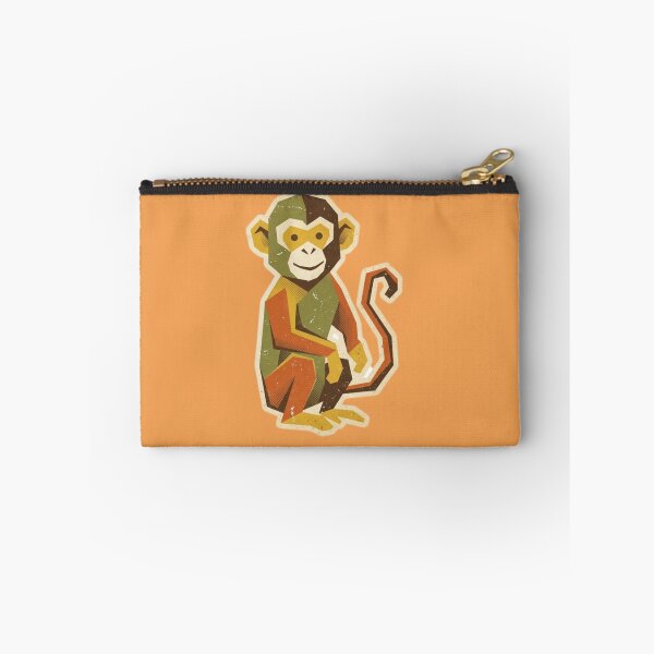 Item preview, Retro Halftone Monkey – Vintage Comic Style Sticker for Teens and Kids designed and sold by bsbd-action.