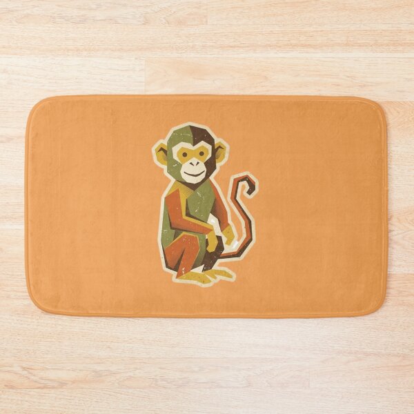 Item preview, Retro Halftone Monkey – Vintage Comic Style Sticker for Teens and Kids designed and sold by bsbd-action.