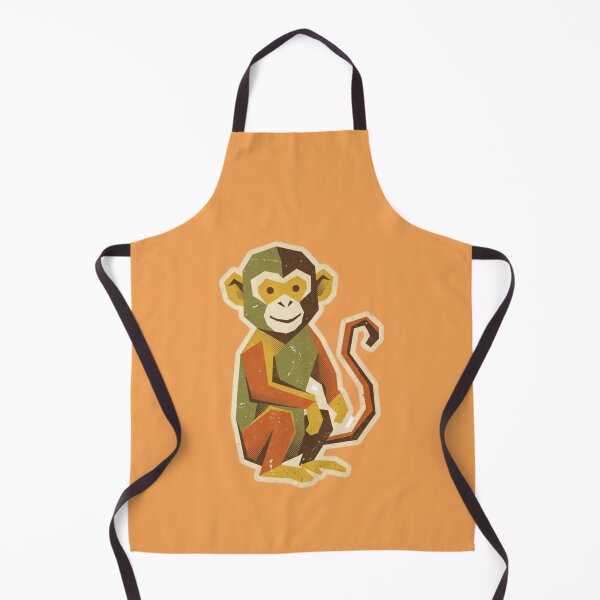 Item preview, Retro Halftone Monkey – Vintage Comic Style Sticker for Teens and Kids designed and sold by bsbd-action.