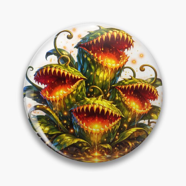 Item preview, Glowing Carnivorous Plant Fantasy Game Monster designed and sold by ExoticWave.