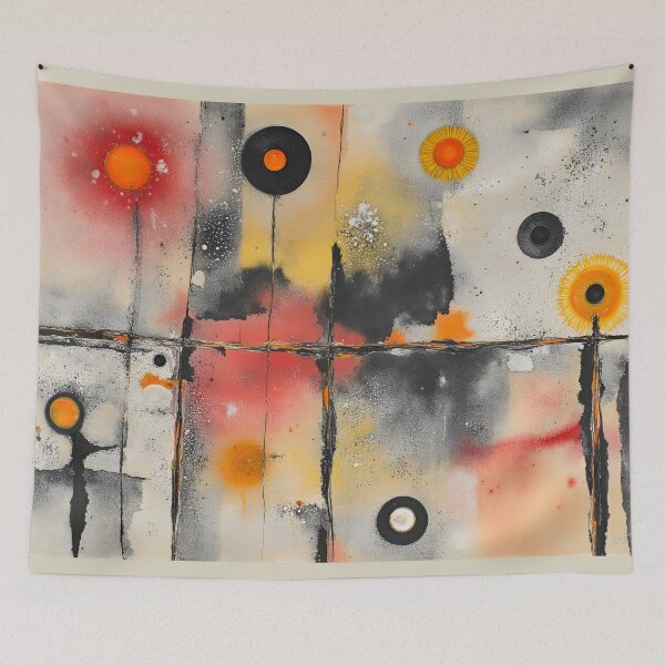 Item preview, Mid-Century Solar Grid Abstract designed and sold by CAutumnTrapp.