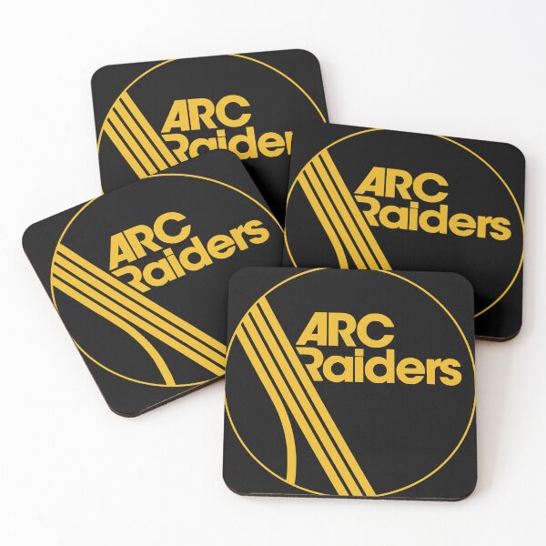 Item preview, ARC Raiders Medal Logo (Black and Yellow) designed and sold by BubblePopRed.