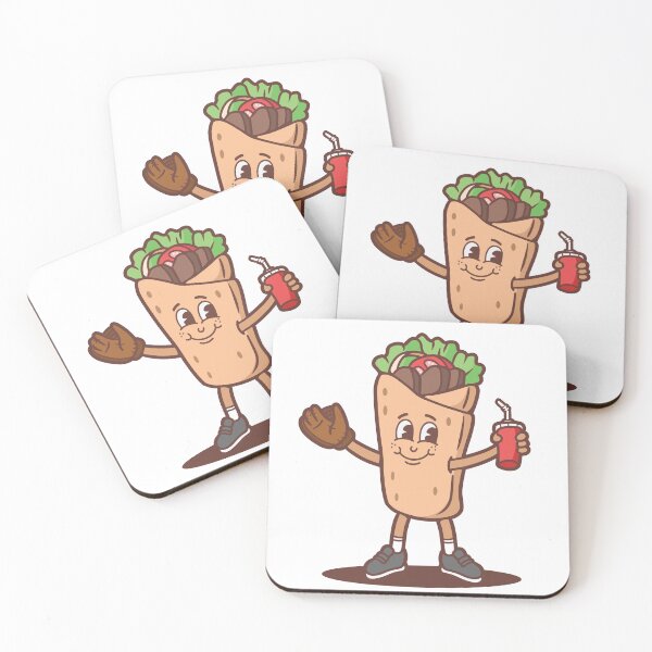 Item preview, kebab mascot supporter designed and sold by anggapajar.