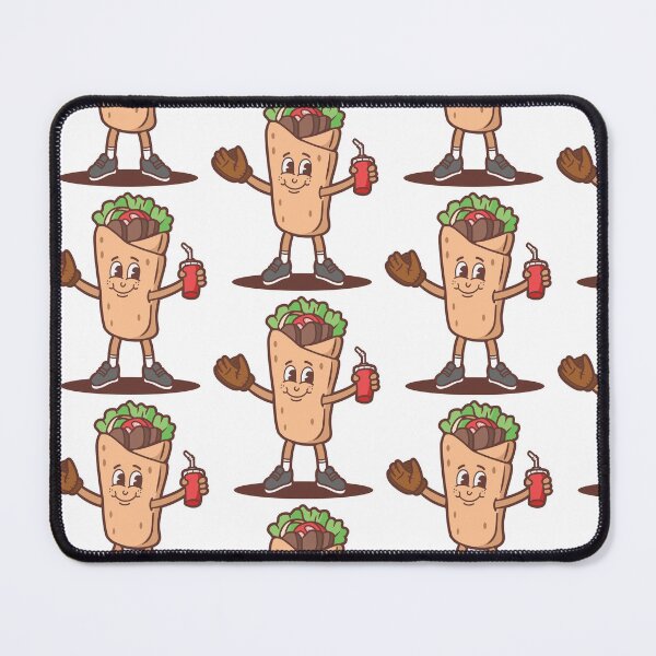 Item preview, kebab mascot supporter designed and sold by anggapajar.