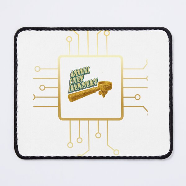 Item preview, Artificial coffee intelligence in gold dust designed and sold by ink sync.