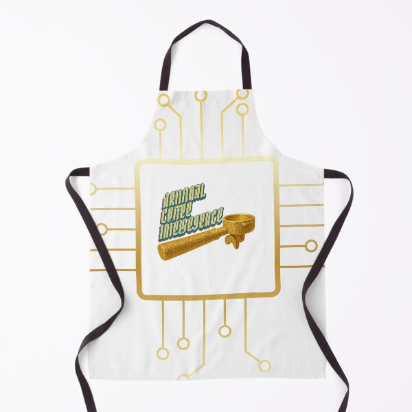 Item preview, Artificial coffee intelligence in gold dust designed and sold by ink sync.