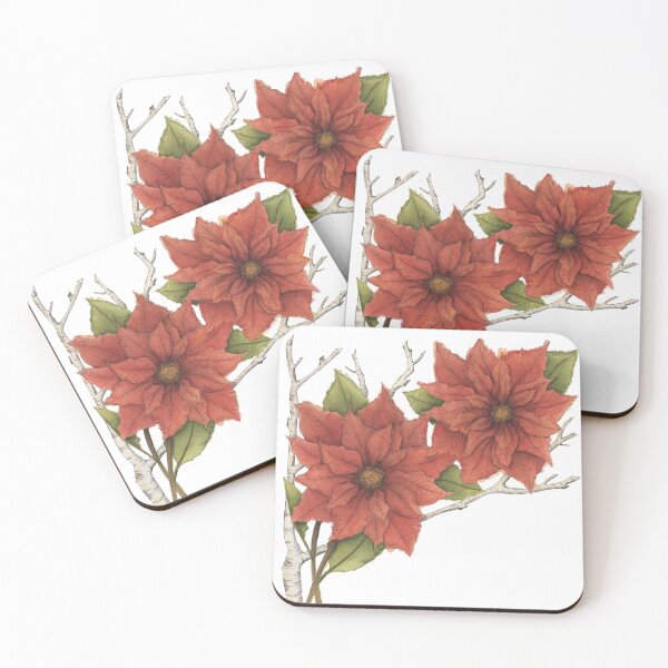 Item preview, Poinsettia Flowers  designed and sold by NaughtyFlorals.