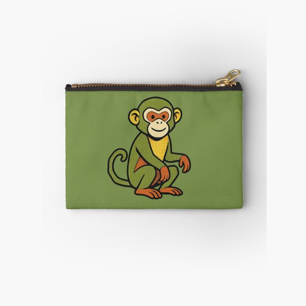 Item preview, Colorful Pop Art Style Monkey – Funny Animal Sticker for Nature Lovers designed and sold by bsbd-action.