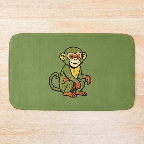 Item preview, Colorful Pop Art Style Monkey – Funny Animal Sticker for Nature Lovers designed and sold by bsbd-action.