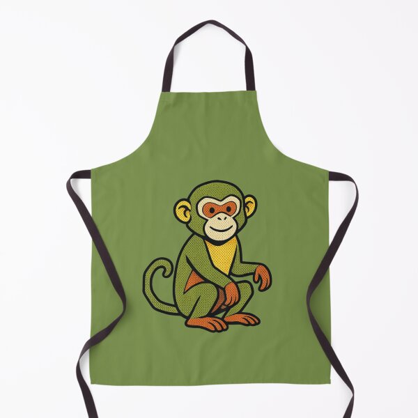 Item preview, Colorful Pop Art Style Monkey – Funny Animal Sticker for Nature Lovers designed and sold by bsbd-action.