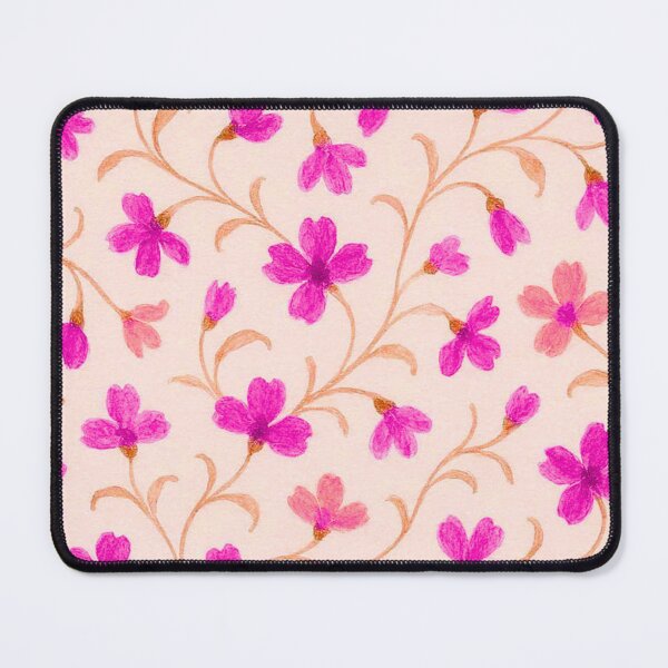 Item preview, Vintage Floral Pattern – 4 Colors: Pink, Lilac, Red, Purple, Blue Forget-Me-Not designed and sold by Good Vibes .
