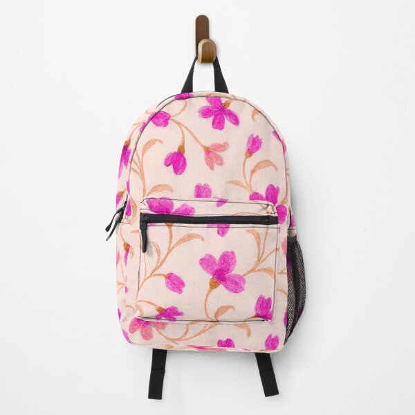 Item preview, Vintage Floral Pattern – 4 Colors: Pink, Lilac, Red, Purple, Blue Forget-Me-Not designed and sold by Good Vibes .