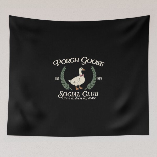 Item preview, Porch Goose Social Club  designed and sold by Blanca1shop.