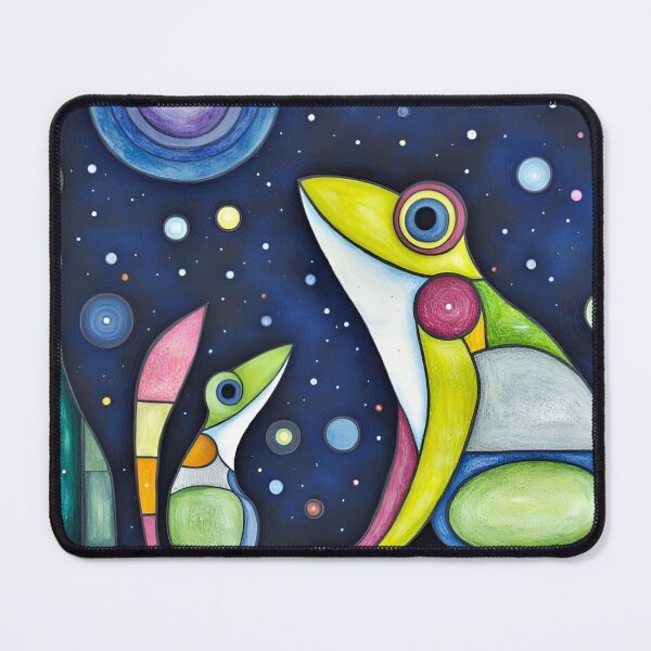 Item preview, Celestial Geometric Frog Duo designed and sold by CAutumnTrapp.
