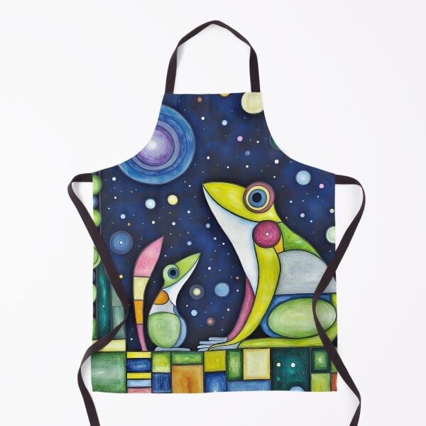 Item preview, Celestial Geometric Frog Duo designed and sold by CAutumnTrapp.