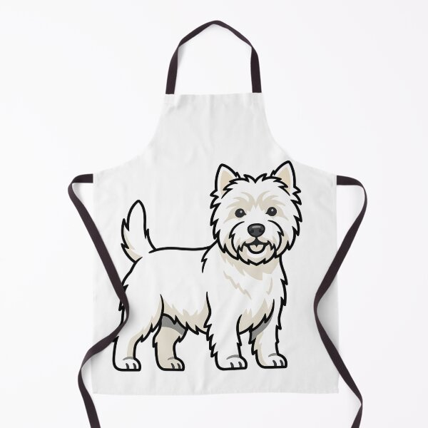 Item preview, Minimalist Westie Dog Illustration designed and sold by DigitalGremlin.