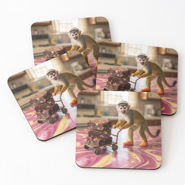 Item preview, Spider Monkey Makes off with the Brownies designed and sold by Tridentulus.