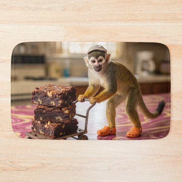 Item preview, Spider Monkey Makes off with the Brownies designed and sold by Tridentulus.
