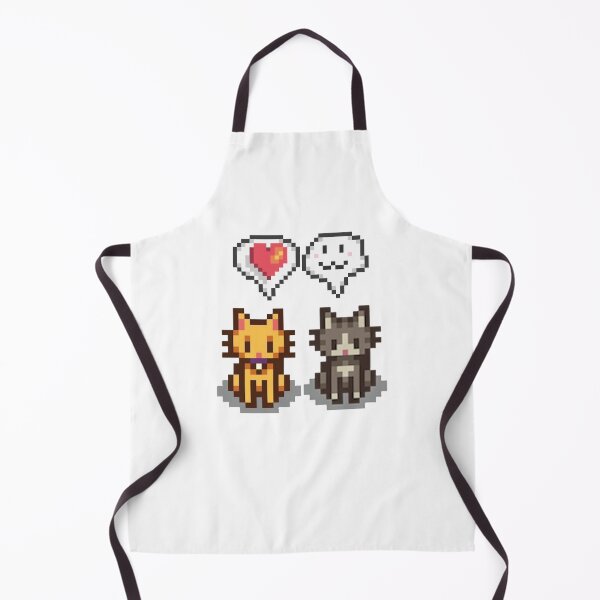 Item preview, Stardew Valley stickers, cat pets designed and sold by ThinaArte.