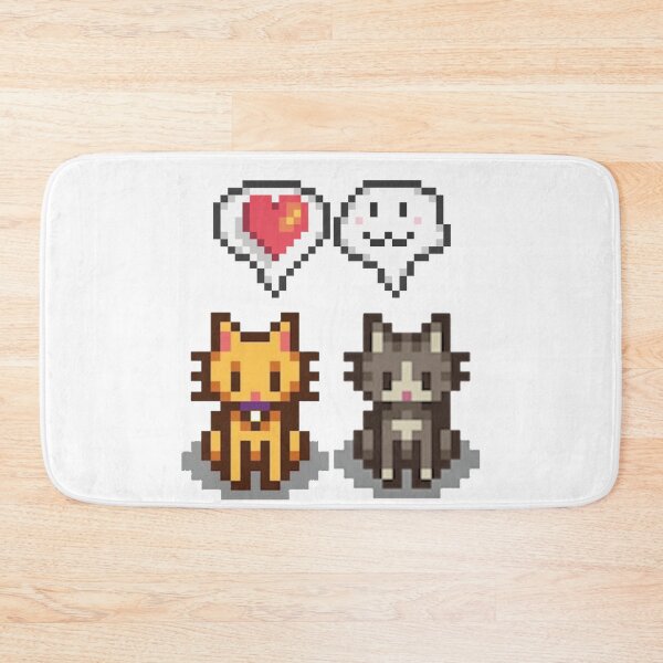 Item preview, Stardew Valley stickers, cat pets designed and sold by Stardewwlove.