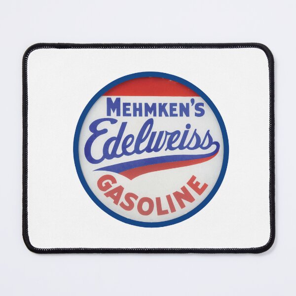 Item preview, Vintage Mehmkens Eldelweiss Gasoline designed and sold by QuayTradingCo.