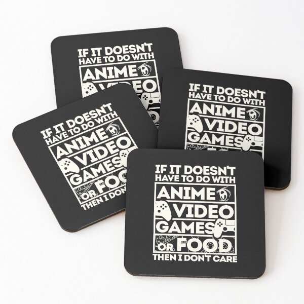 Item preview, If It Doesn’t Involve Anime Video Games or Food I Don’t Care Funny Nerd Humor designed and sold by FGTV2021.