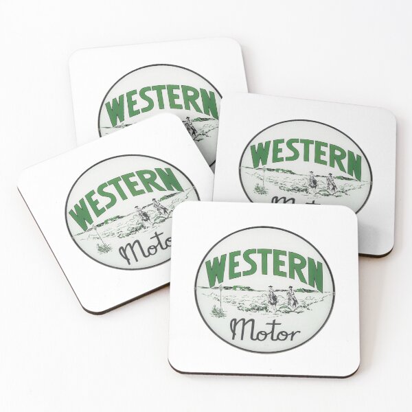 Item preview, Vintage Western Motor Gasoline designed and sold by QuayTradingCo.
