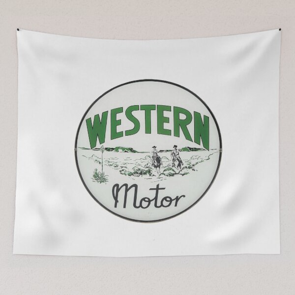 Item preview, Vintage Western Motor Gasoline designed and sold by QuayTradingCo.