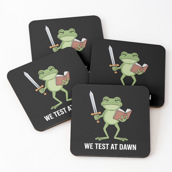 Item preview, Teacher Frog Test Day Coordinator designed and sold by ThomasanHunter.