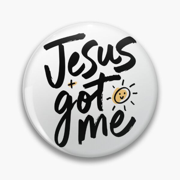 Item preview, Jesus Got Me Cute Christian Typography designed and sold by IslandTyped.