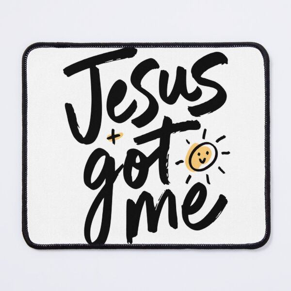 Item preview, Jesus Got Me Cute Christian Typography designed and sold by IslandTyped.