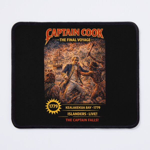Item preview, Captain Cook 1779 Shirt, Kealakekua Bay Hawaii, Final Voyage, Age of Exploration, History Concert Series, Exploration History Tee designed and sold by RollFuzzy.