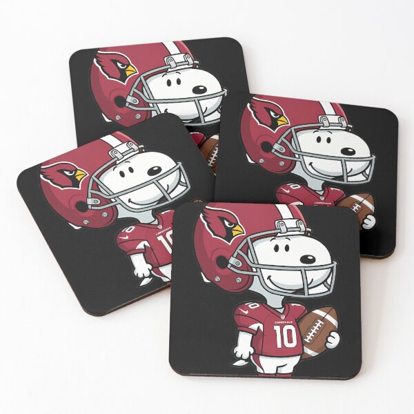 Item preview,  Snoopy Holding Football In Arizona Jersey designed and sold by MianDesigner.