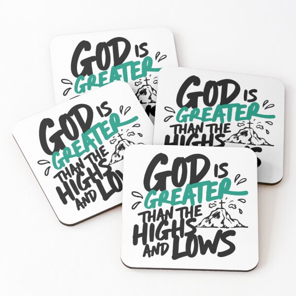 Item preview, God Is Greater Than Highs And Lows  designed and sold by IslandTyped.
