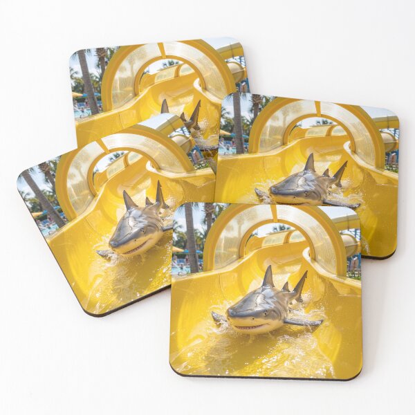 Item preview, Shark Loves the Water Slide designed and sold by Tridentulus.