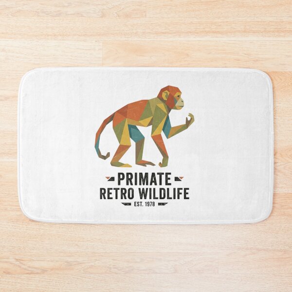 Item preview, Geometric Primate Graphic 1978 – Vintage Wall Art for Collectors designed and sold by bsbd-action.