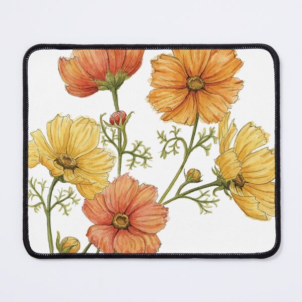 Item preview, Yellow Cosmo Flowers designed and sold by NaughtyFlorals.