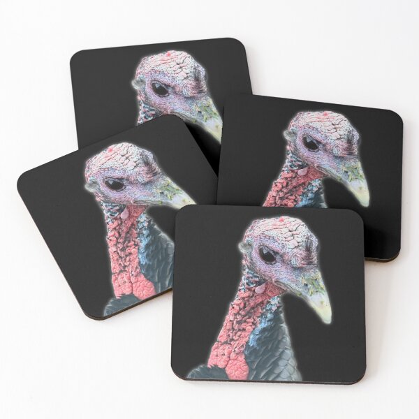 Item preview, Curious Turkey Portrait – Farm Bird Close-Up Photography designed and sold by aadventures.